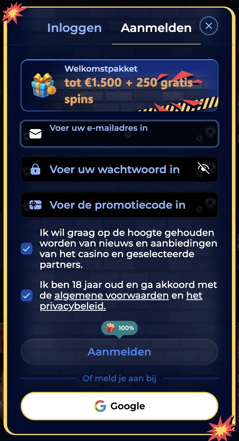 Registratie en Login Proces